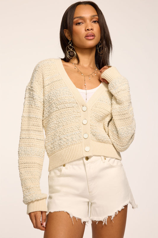 Carly Textured Knit Cardigan