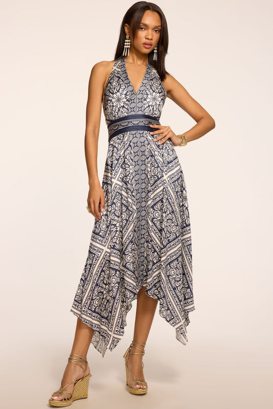 Georgina Printed Midi Dress