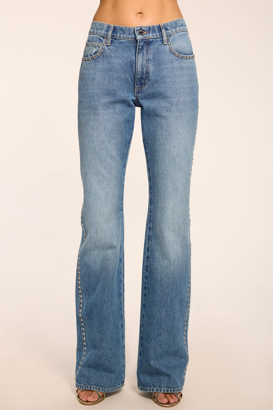 Carla Studded Boot Cut Jean