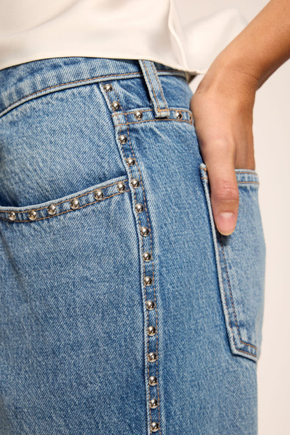 Carla Studded Boot Cut Jean