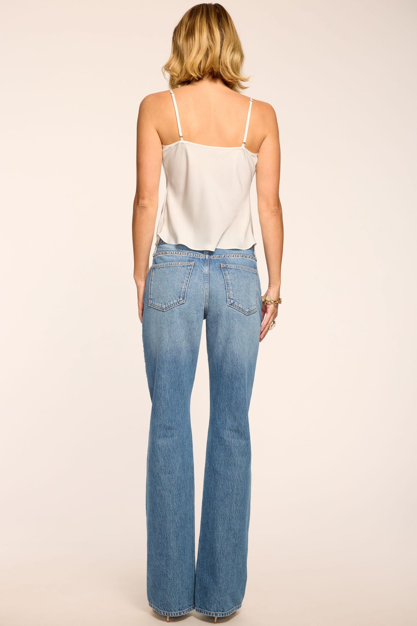 Carla Studded Boot Cut Jean