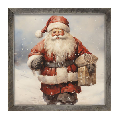 Santa on a mission
