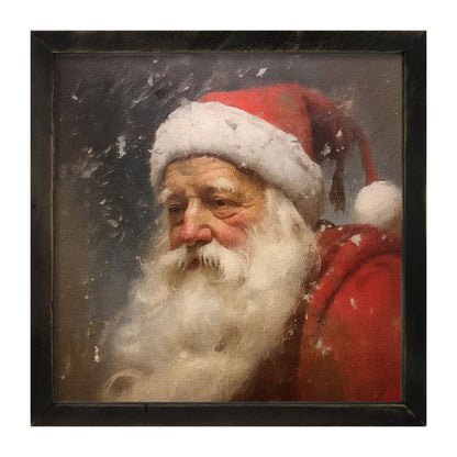 Santa portrait 9 - Framed Art