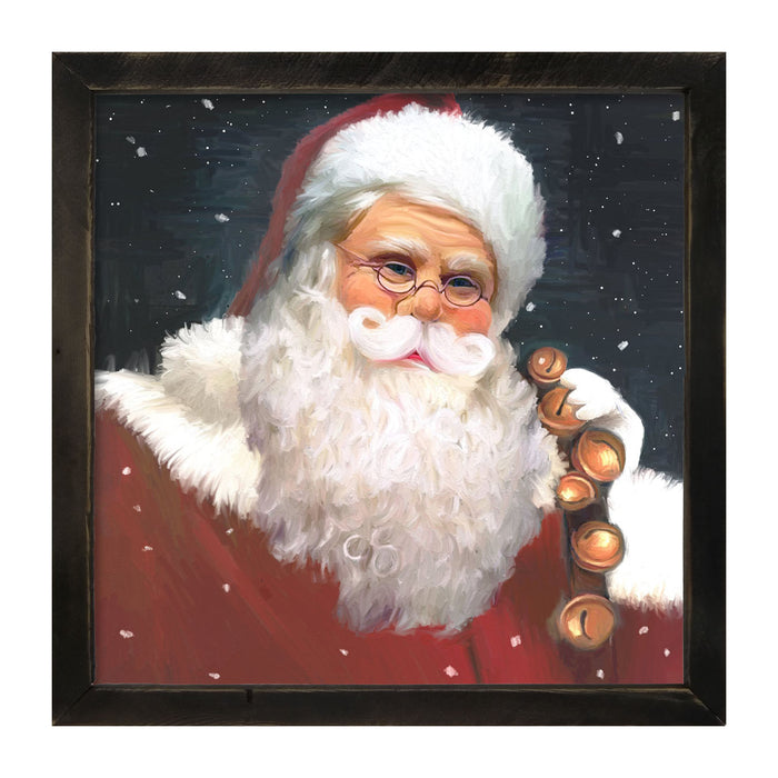 Santa with sleigh bells
