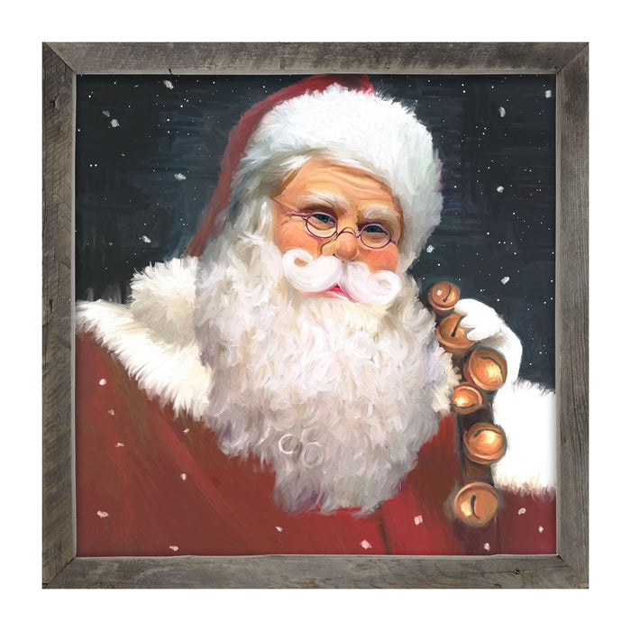 Santa with sleigh bells
