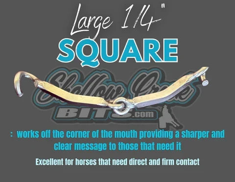 1/4" Square