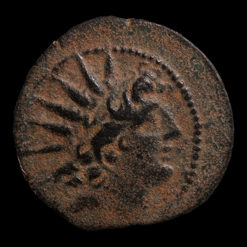 Seleucid Empire, Antiochus VIII Grypus and Cleopatra Thea, AE Unit - 123 to 122 BCE - Greek World