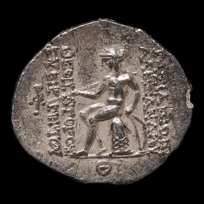 Seleucid Empire, King Alexander I Balas, AR Drachm, Apollo (Major Greek God) - 149 to 147 BCE - Greek World