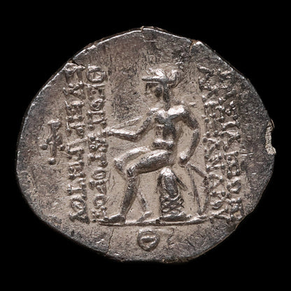 Seleucid Empire, King Alexander I Balas, AR Drachm, Apollo (Major Greek God) - 149 to 147 BCE - Greek World