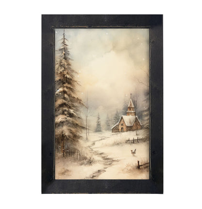 Serene winter view