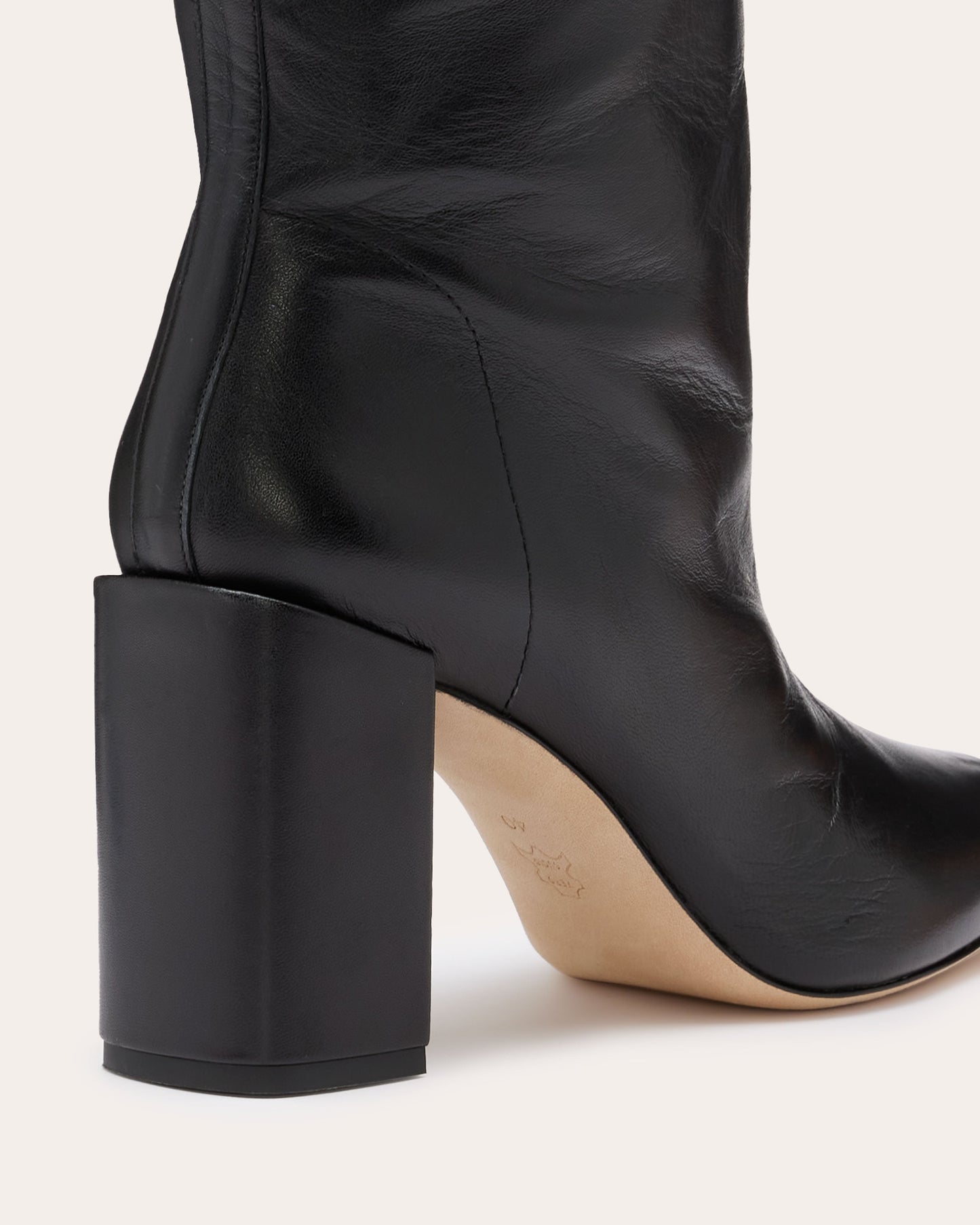Bo Leather Heeled Boots
