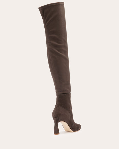 Dara Suede Over-The-Knee Boots | CHOCOLATE SUEDE