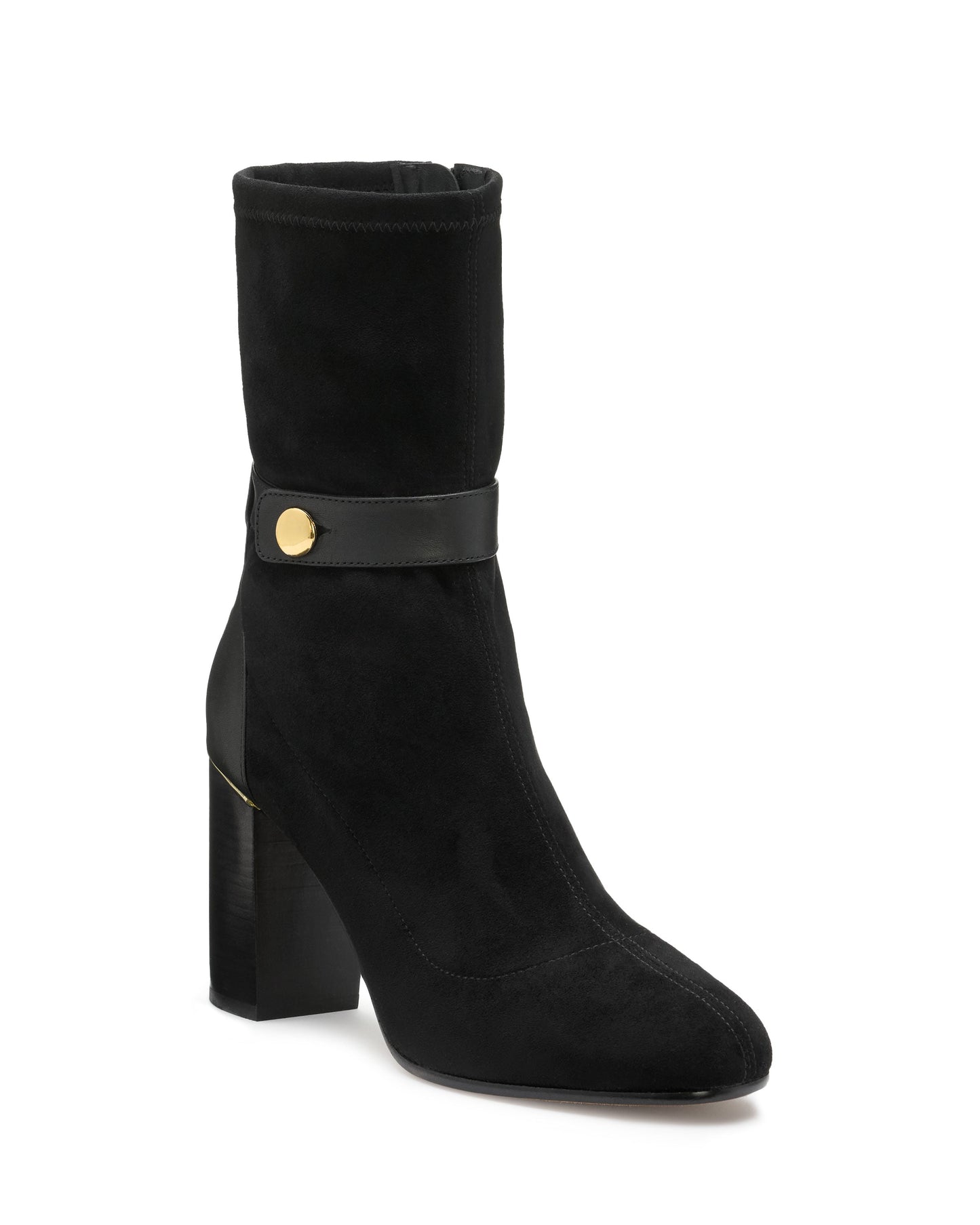Cami Heeled Boots | BLACK SUEDE