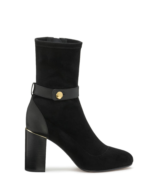 Cami Heeled Boots | BLACK SUEDE