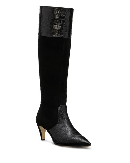 Cassie Heeled Boots | BLACK