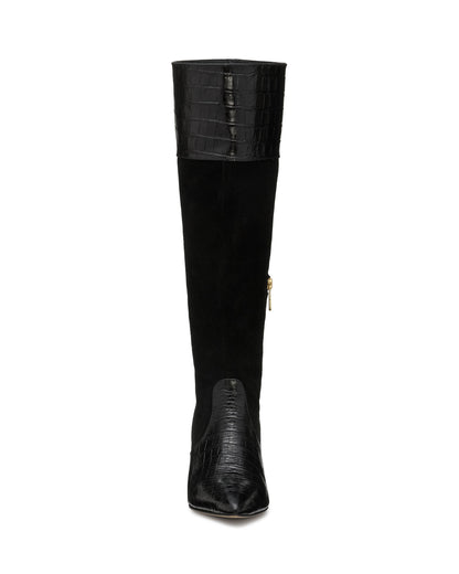 Cassie Heeled Boots | BLACK
