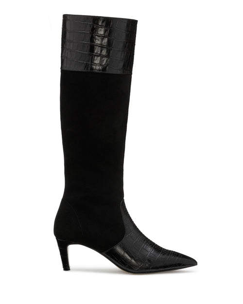 Cassie Heeled Boots | BLACK