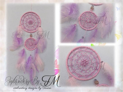 Small dream catcher / 4x4 hoop
