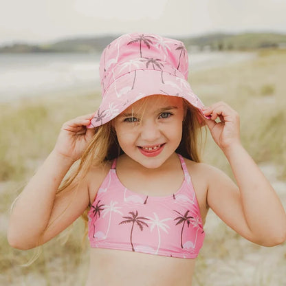 Snapper Rock Palm Paradise Sustainable Bucket Hat - Destination PSP