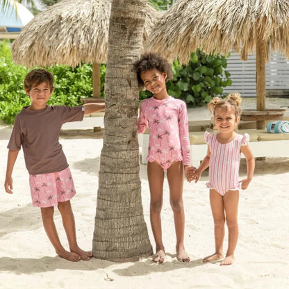 Snapper Rock Palm Paradise Sustainable Volley Board Shorts - Destination PSP
