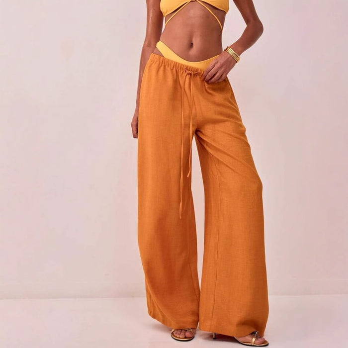 Sophia™ High-Waist Wide-Leg Trousers