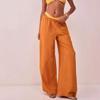 Sophia™ High-Waist Wide-Leg Trousers