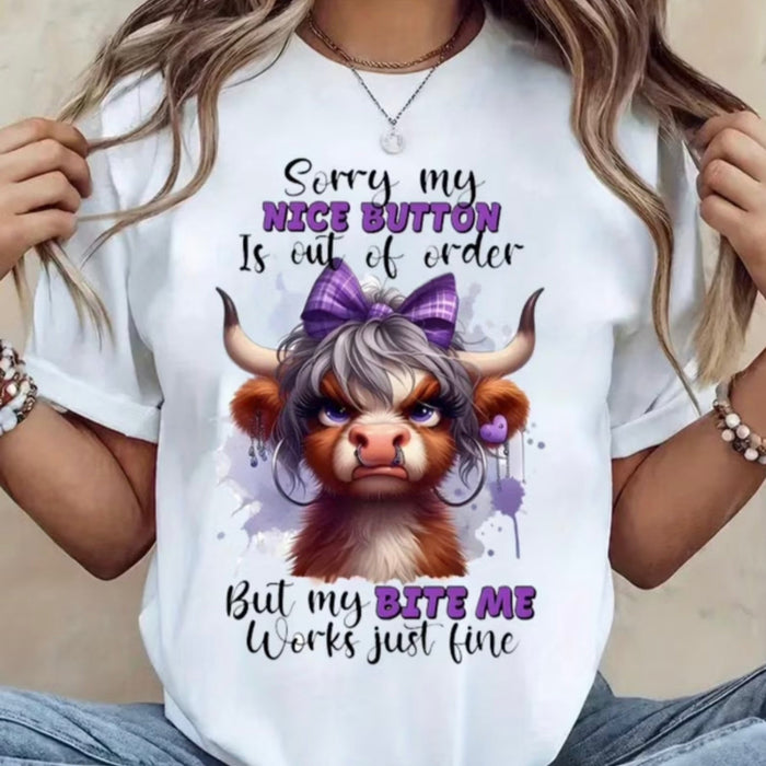 Sorry Cow T-Shirt 🇬🇧