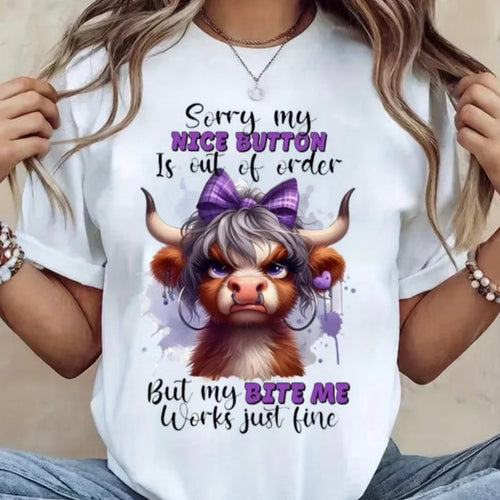 Sorry Cow T-Shirt 🇬🇧
