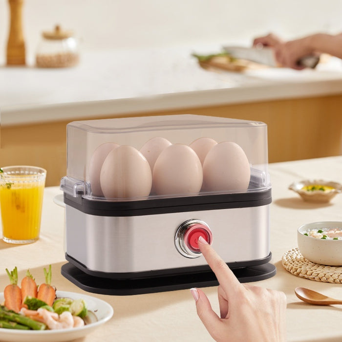 Stainless Steel Egg Boiler Small Mini-portable Belt 🇨🇳