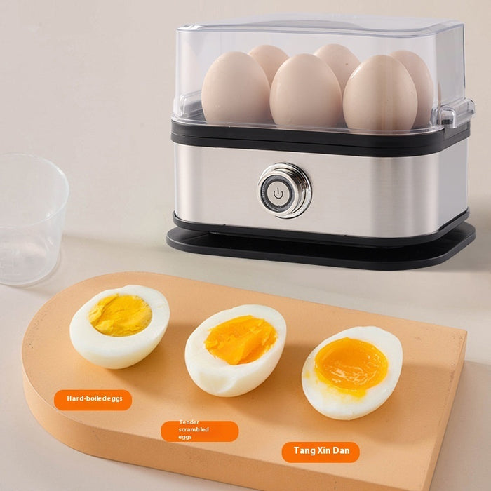 Stainless Steel Egg Boiler Small Mini-portable Belt 🇨🇳
