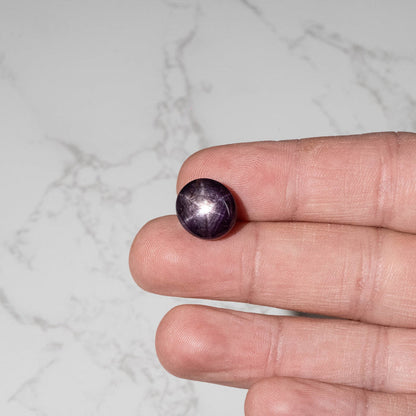 Star Ruby 19.25 ct 14x13mm - InnerVision Crystals
