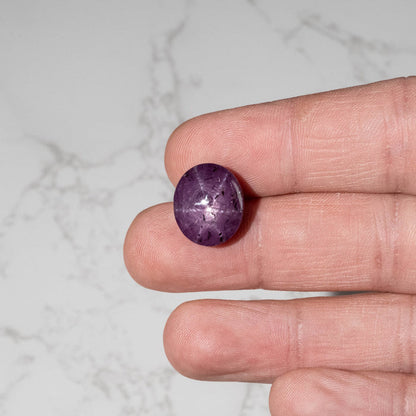 Star Ruby 24.25 ct 16x13mm - InnerVision Crystals