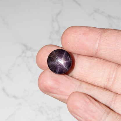 Star Ruby 29.80 ct 15.90mm - InnerVision Crystals