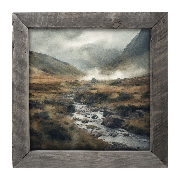 Stone Valley - Framed art