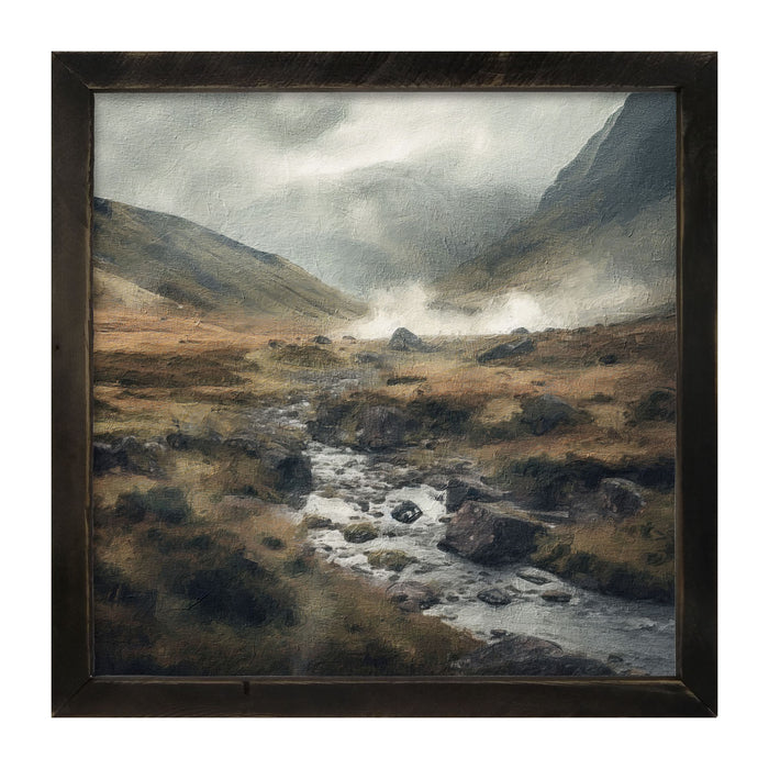 Stone Valley - Framed art
