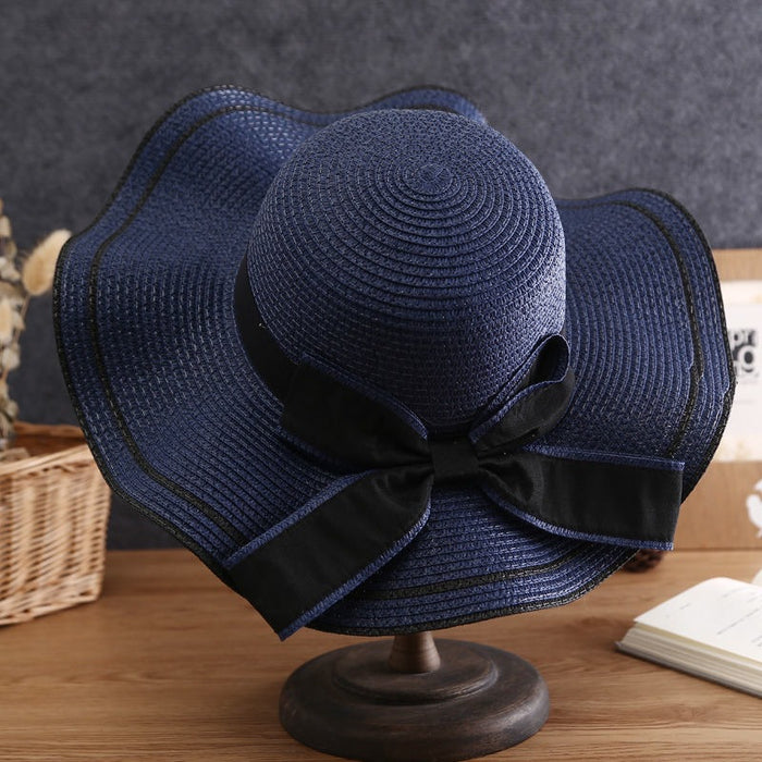 Summer Sun Hat Women Straw Hats Sunshade Panama  Fashion 🇨🇳