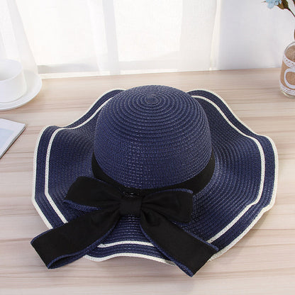 Summer Sun Hat Women Straw Hats Sunshade Panama  Fashion 🇨🇳