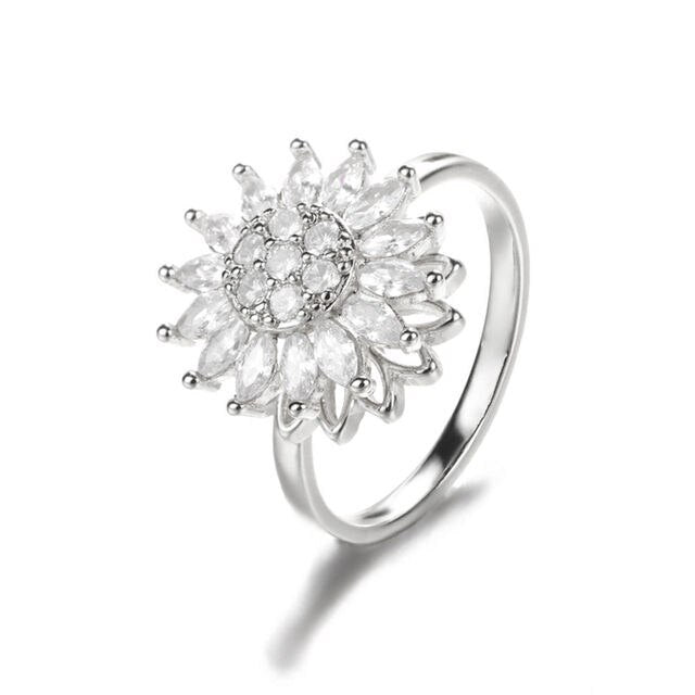 Sunflower Ring Female Rotation Anxiety Decompression 🇨🇳