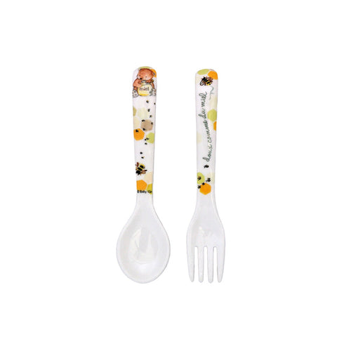 Sweet As Honey Fork & Spoon Set