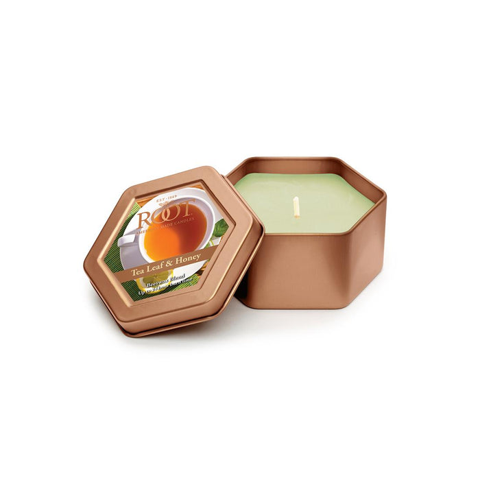 Tea Leaf & Honey Honeycomb Travel Tin