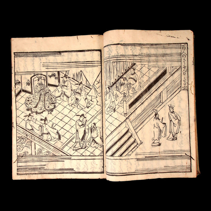 The Eight Aspects of Buddha’s Life, Three Vols. - Kaei 1 (1848) - Edo Period Japan