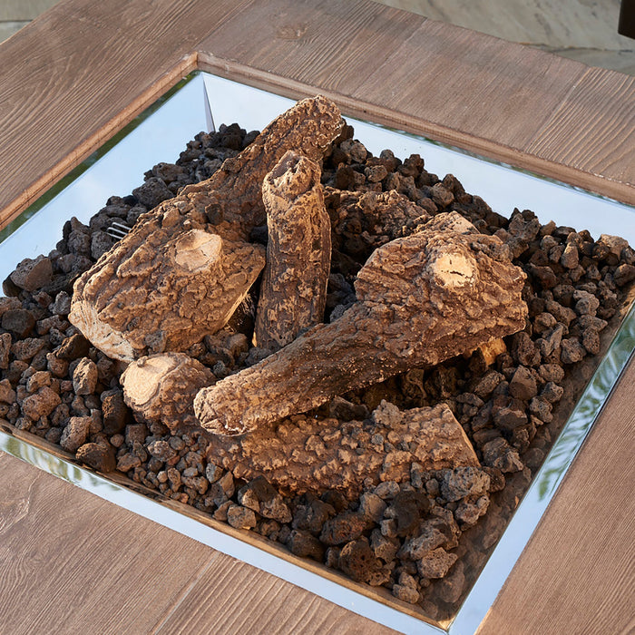 The Outdoor GreatRoom Outdoor Ceramic Fiber Log Set