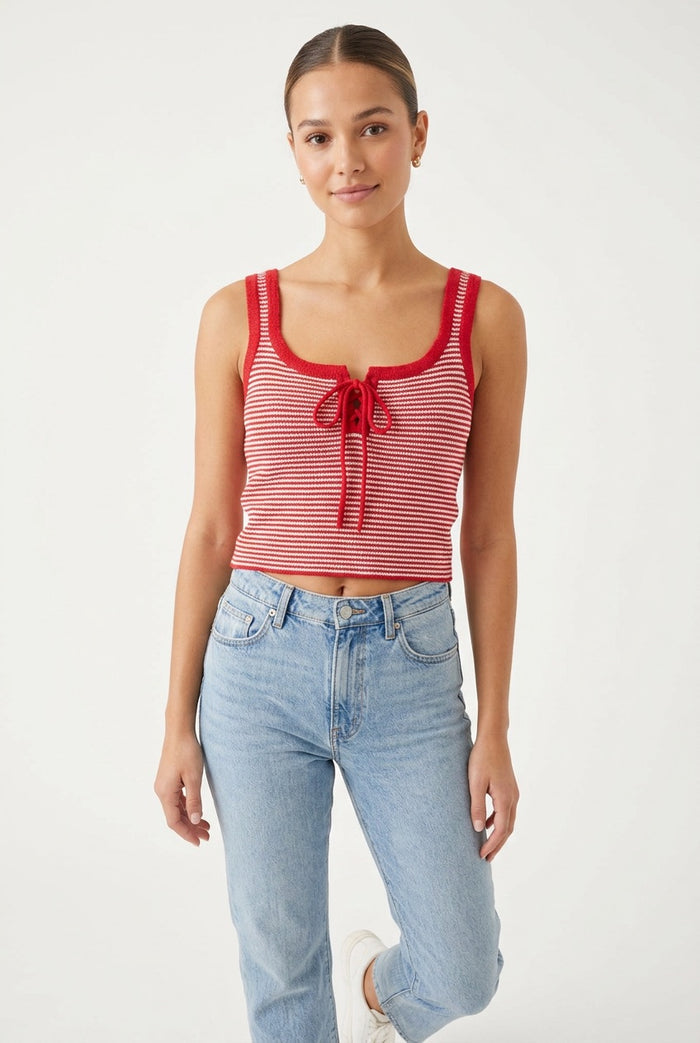 The Workshop Stripped Tank Top
