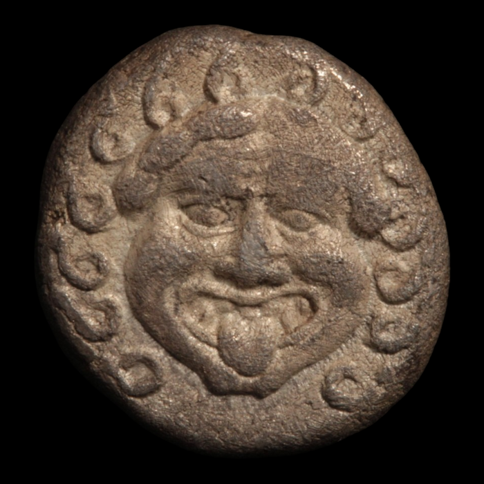 Thrace, Apollonia Pontica, Silver Drachm, Gorgon & Anchor - 450 to 390 BCE - Greek World