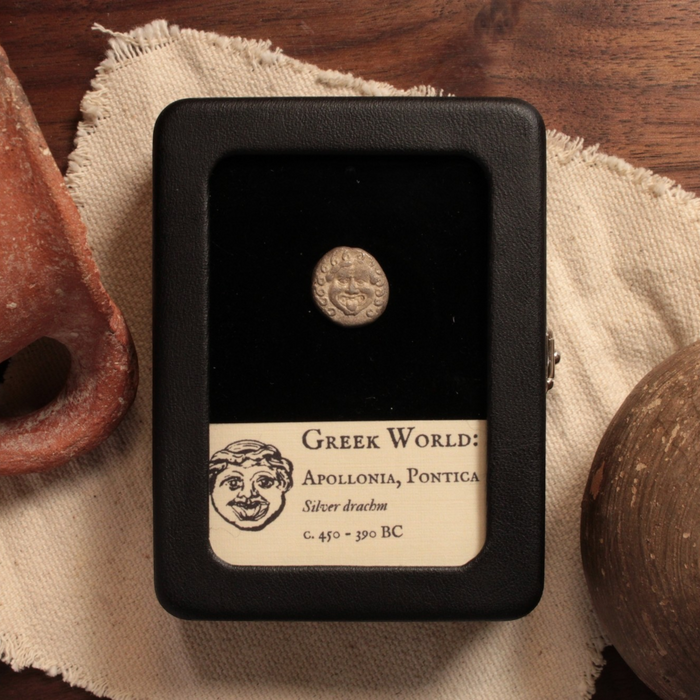 Thrace, Apollonia Pontica, Silver Drachm, Gorgon & Anchor - 450 to 390 BCE - Greek World