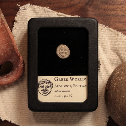 Thrace, Apollonia Pontica, Silver Drachm, Gorgon & Anchor - 450 to 390 BCE - Greek World