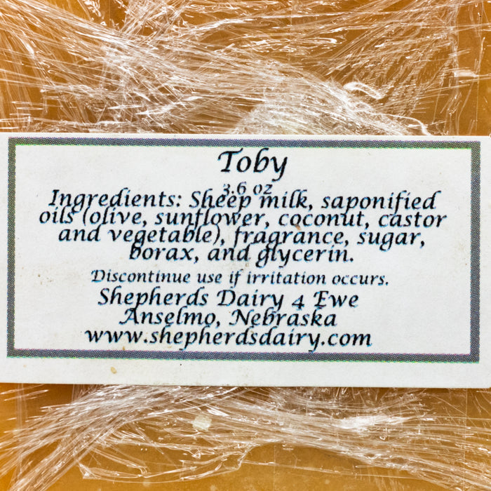 Toby Soap | 3.6 oz | Shepherd's Dairy 4 Ewe