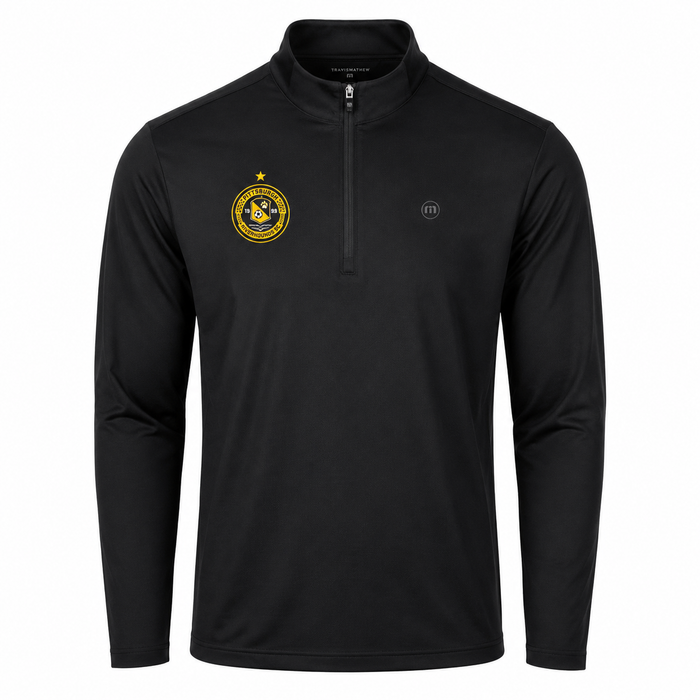 Travis Mathew Heater Pro 1/4 Zip - Black