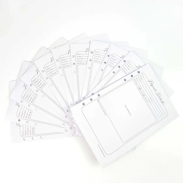 Twice Sheared Sheep - Project Journal Pocket Divider Refill Pack - Set of 12 A5