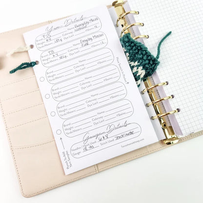 Twice Sheared Sheep - Project Journal Pocket Divider Refill Pack - Set of 12 A5